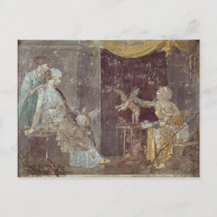 Frauen, die Cupids von Stabiae verkaufen Postkarte