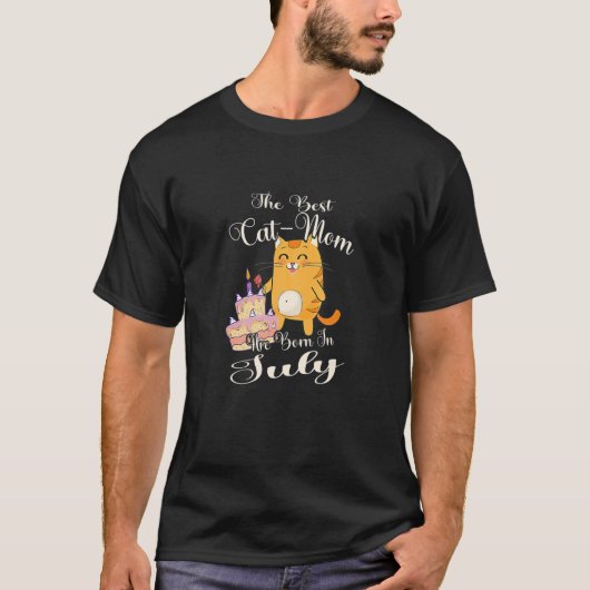 Frauen, die die beste Mama der Katze haben, werden T-Shirt (Vorderseite)