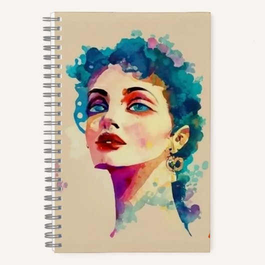 Frauen, die durch das Objektiv schauen...Spiral-No Notizblock (Vorderseite)