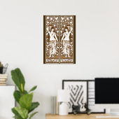Frauen, die eine Urne halten Poster (Heimbüro)