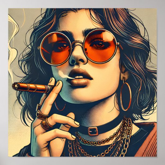 Frauen, die eine widerspenstige und Coole Einstell Poster (Vorne)