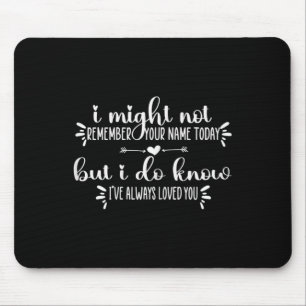 Frauen, die Erinnerungsspenden, an die ich mich ni Mousepad