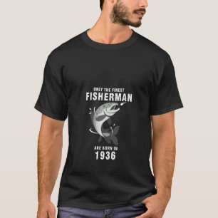 Frauen, die Fischerei Fischer 1936 84. Geburtstag T-Shirt