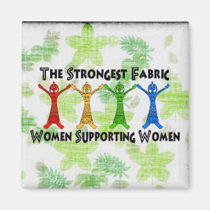 Frauen, die Frauen stützen Magnet