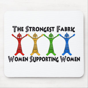 Frauen, die Frauen stützen Mousepad