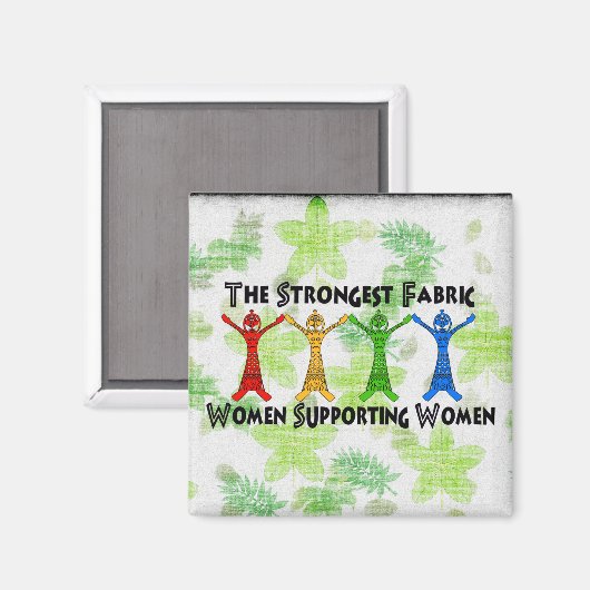 Frauen, die Frauen unterstützen Magnet (Vorderseite/Rückseite)