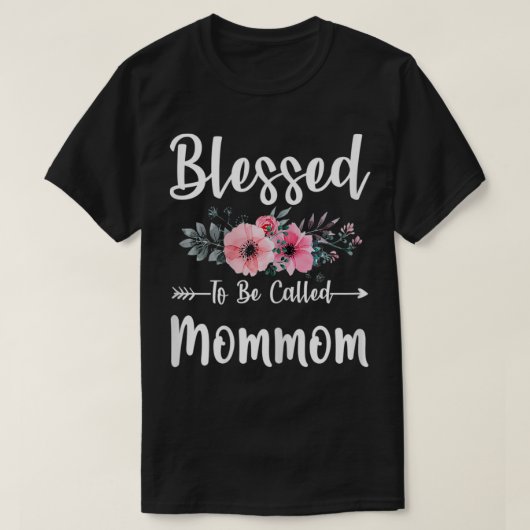 Frauen, die gesegnet sind, als Mutter der Mutter b T-Shirt (Design vorne)