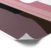 Frauen, die Gesichtsmaske anwenden Poster (Ecke)