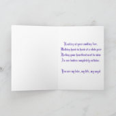 Frauen, die Händchen halten, Liebe ist........ Karte (Innenseite)