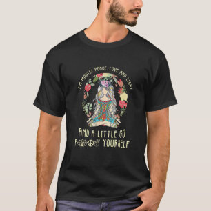 Frauen, die ich bin meistens Frieden Liebe und lei T-Shirt