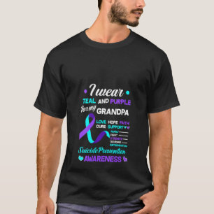 Frauen, die ich für meinen Opa-Selbstmord Aquamari T-Shirt