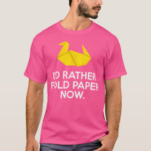 Frauen, die ich gefälscht Papier Origami Master T-Shirt