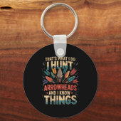 Frauen, die ich jagen, Pfeilspitzen, und die Dinge Schlüsselanhänger (Vorderseite)