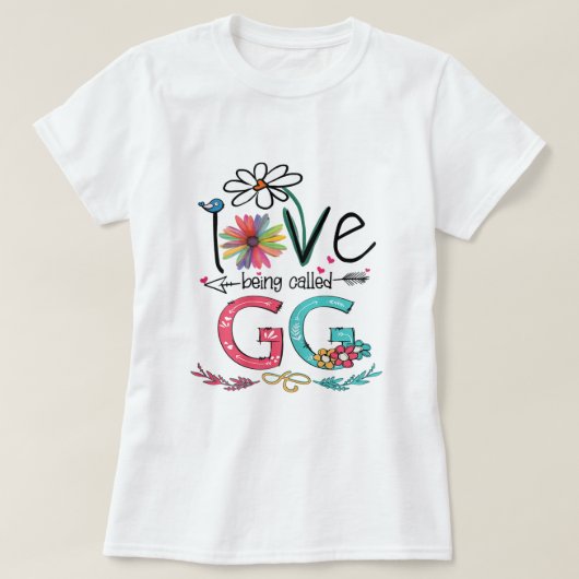 Frauen, die ich Liebe nenne, GG Sonnenblumen Mütte T-Shirt (Design vorne)