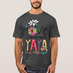 Frauen, die ich Liebe nenne, sind Yaya-Sonnenblume T-Shirt