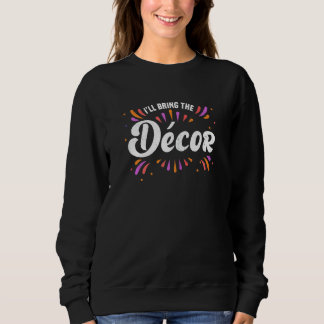 Frauen, die ich mit dem Dekor-Junggeselinnen-Absch Sweatshirt