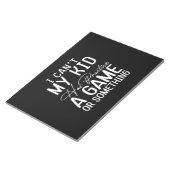 Frauen, die ich nicht kann, dass mein Kind ein Spi Notizblock (angewinkelt)