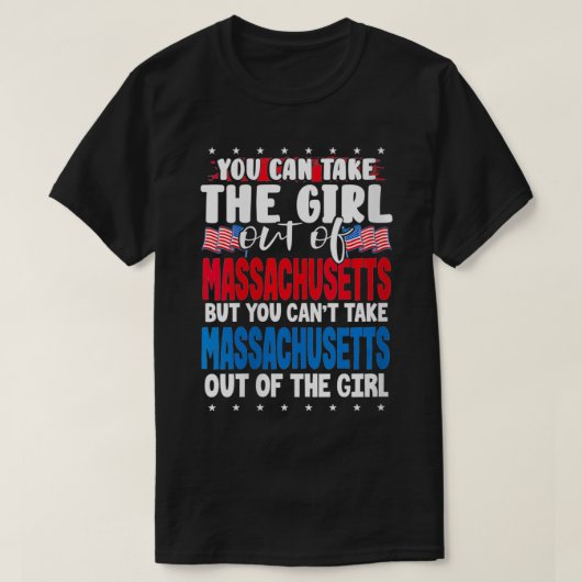 Frauen, die man aus Massachusetts holen kann T-Shirt (Design vorne)