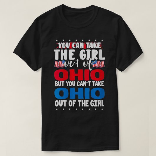Frauen, die man aus Ohio-Amerikanern mitnehmen kan T-Shirt (Design vorne)