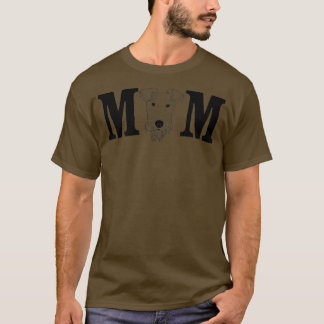 Frauen, die Mutter von Terrier Dog T-Shirt