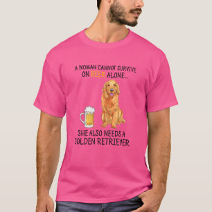 Frauen, die nicht allein vom Bier leben können T-Shirt