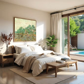 Frauen, die Oliven picken, Van Gogh Poster