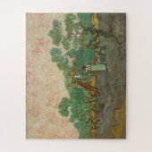 Frauen, die Oliven picken, Van Gogh Puzzle (Vertikal)