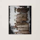 Frauen, die sich zur Abstimmung anmelden Puzzle (Vertikal)