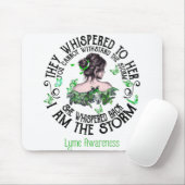 Frauen, die sie flüstert, ich bin die Sturm Lyme B Mousepad (Mit Mouse)