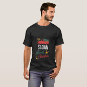 Frauen die Sloan Familie Weihnachten Matching Paja T-Shirt (Vorne ganz)