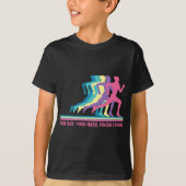 Frauen, die Track & Field Runner Motivierend tr T-Shirt (Vorderseite)