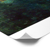 Frauen, die von Claude Monet fischen Poster (Ecke)