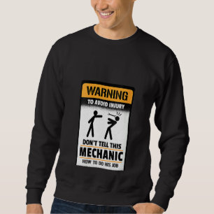 Frauen, die vor Verletzungen warnen, erzählen dies Sweatshirt