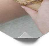 Frauen, die Wellness-Center erhalten Poster (Ecke)