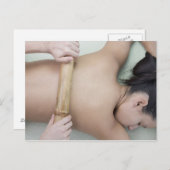 Frauen, die Wellness-Center erhalten Postkarte (Vorne/Hinten)