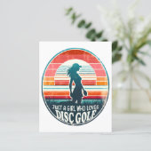 Frauen Disc Golf - Frisbee Golf Female (Stehend Vorderseite)
