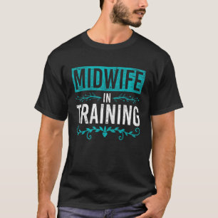 Frauen Doula Schwangerschaft Babyfänger Geburtshil T-Shirt