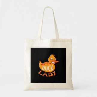 Frauen Duck Lady Geschenk Duckling und Ducky Tragetasche