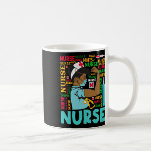 Frauen Dy Schwarz Krankenschwester Kostüm Schwarze Kaffeetasse