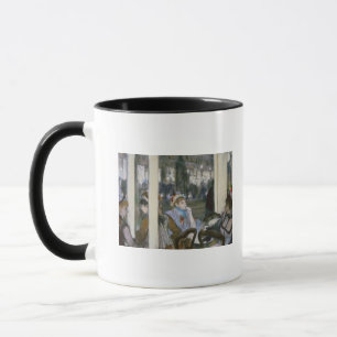 Frauen Edgar Degass auf einer Café-Terrasse, Tasse