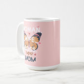 Frauen, Ehefrau, Chef, super Mom Kaffeetasse (Vorderseite Links)
