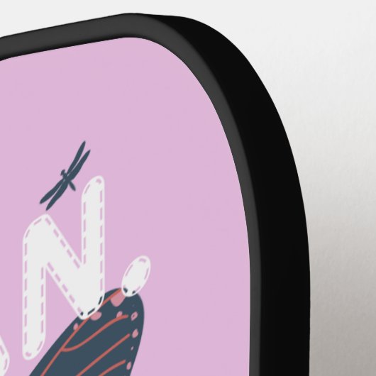 Frauen, Ehefrau, Chef, super Mom Pickleball Schläger (Linke Seite)