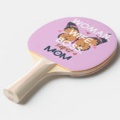 Frauen, Ehefrau, Chef, super Mom Tischtennis Schläger (Vorderseite)