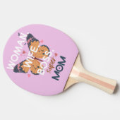 Frauen, Ehefrau, Chef, super Mom Tischtennis Schläger (Seitenansicht)