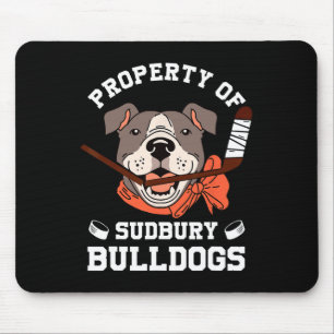 Frauen Eigentum von Sudbury Bulldogge Spaß Mousepad