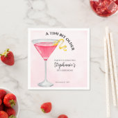 Frauen ein bisschen älter Rosa 30. Geburtstag Serviette (Beispiel)