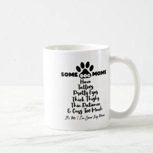 Frauen Einige Mamas haben feuchte Oberschenkel. Kaffeetasse