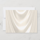 Frauen Elfenbein Gold Geburtstagsparty Danke Karte (Rückseite)