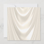 Frauen Elfenbeingold Geburtstagsparty Champagne Gl Einladung (Rückseite)