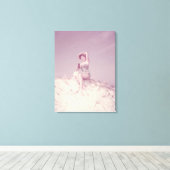 Frauen entspannen sich am Strand Leinwanddruck (Insitu (Holzboden))